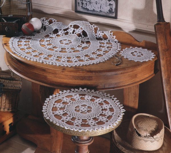 Crochet Mats and Doilies Crochet Pattern