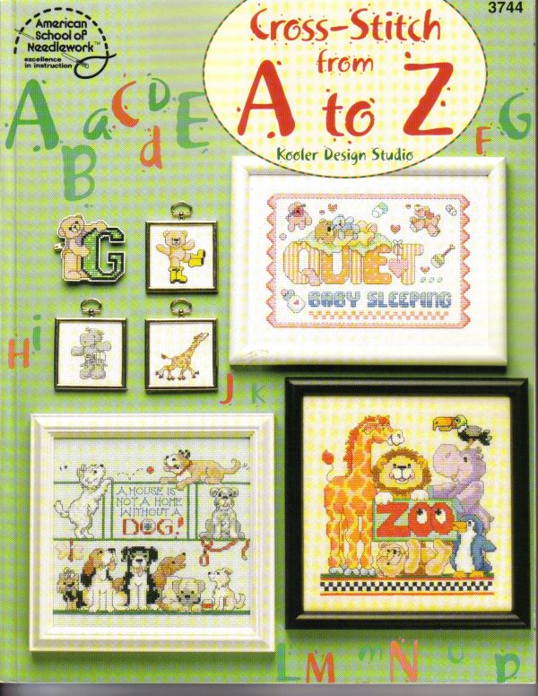 Cross-Stitch From A to Z - Cross Stitch Chart Book