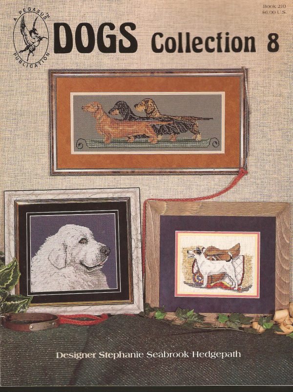 Dogs Collecton 8 Cross Stitch Chart - 5 Designs