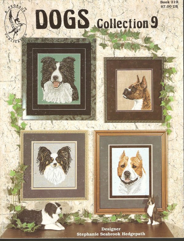 Dogs Collecton 9 Cross Stitch Chart - 5 Designs