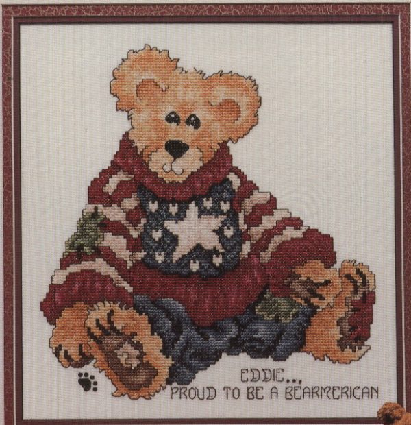 Eddie Boyds Bear Cross Stitch Chart - Stoney Creek - Image 2