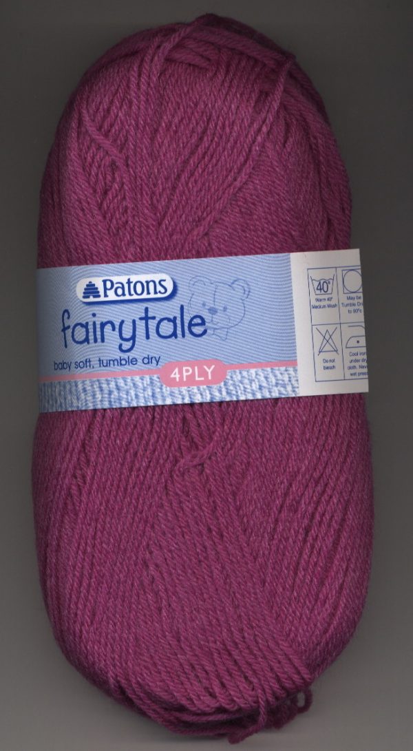 Patons Fairytale 4 Ply Yarn 50g Ball - Shade 4356 Plum