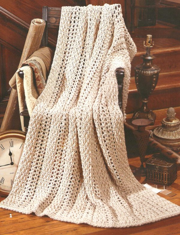 Fast-To-Finish Afghans Crochet Patterns - 6 Designs - Image 3