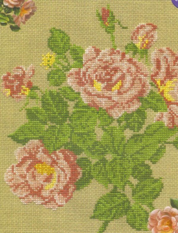 Floral Cross Stitch Kit - DMC Florals Range