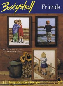 Friends Cross Stitch Chart/Pattern - Artwork of Wil Bosbyshell