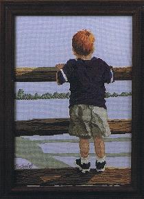 Friends Cross Stitch Chart/Pattern - Artwork of Wil Bosbyshell - Image 3