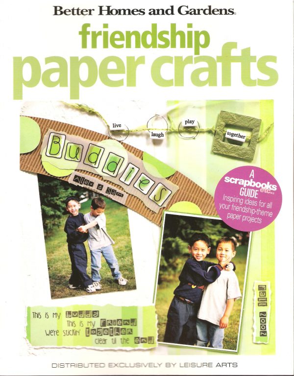 Friendship Paper Crafts Ideas & Project Booklet