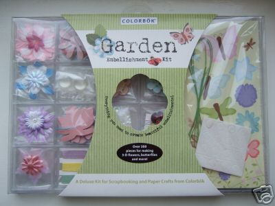 Colorbok Garden Embellishment Kit - 300+ items