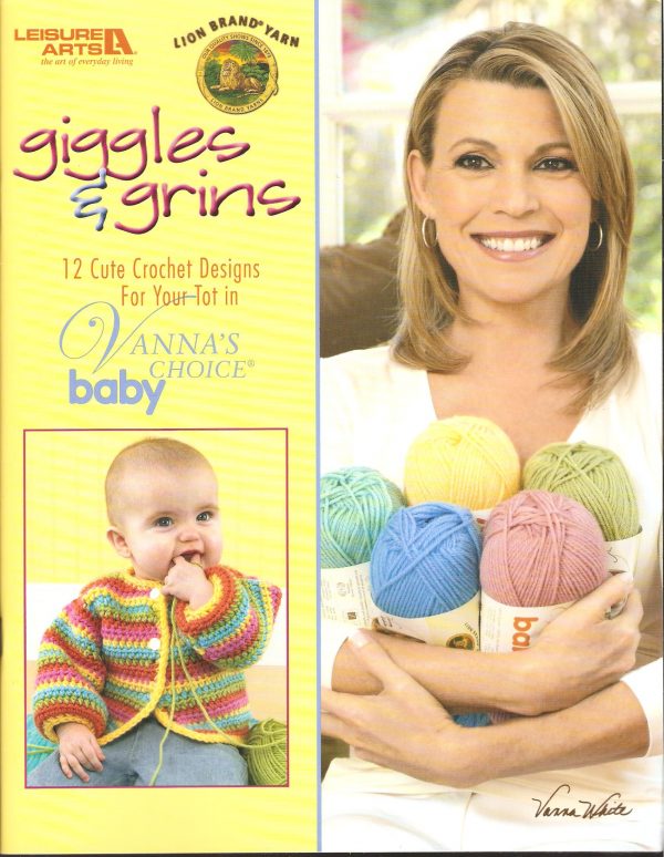 Giggles & Grins Crochet Pattern Booklet-12 Cute Designs