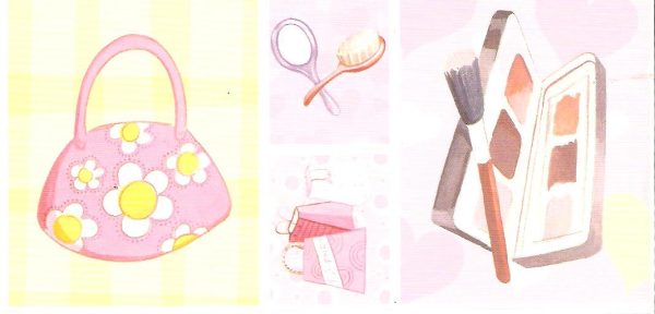 Pretty In Pink - Girl Themed Sticker Sheet - 18 Stickers - Image 2