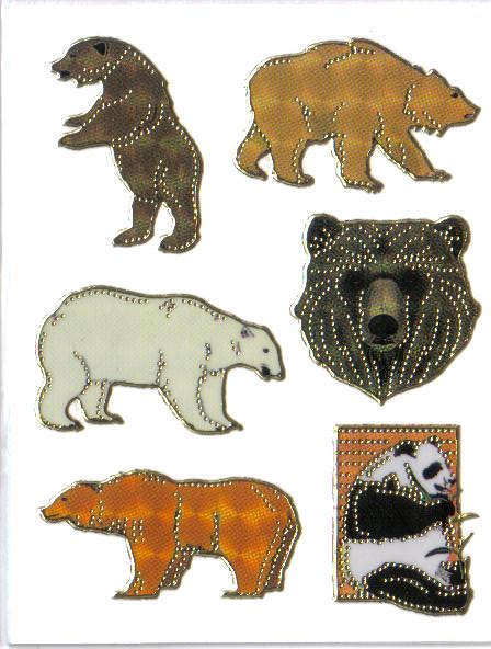 Great Bears Sticker Sheet (6 Designs)