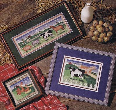 Heartland Cross Stitch Chart - Farm & Farm Animals