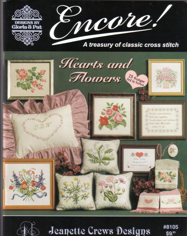 Hearts and Flowers Cross Stitch Booklet