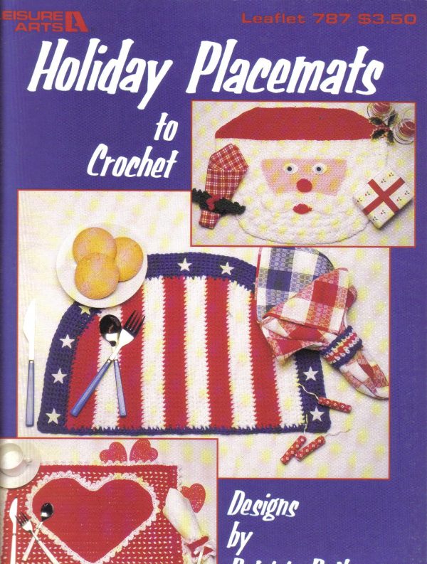 Holiday Placemats Crochet Pattern - 7 Designs