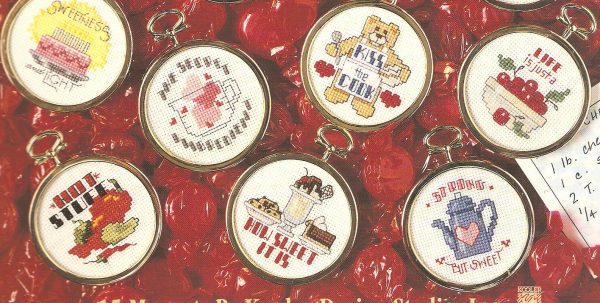 How Sweet It Is! Cross Stitch Chart - 15 Kitchen Themed Designs - Image 2