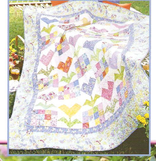 Quilts In Full-Bloom Quilting Pattern Book - 4 Designs - Image 2