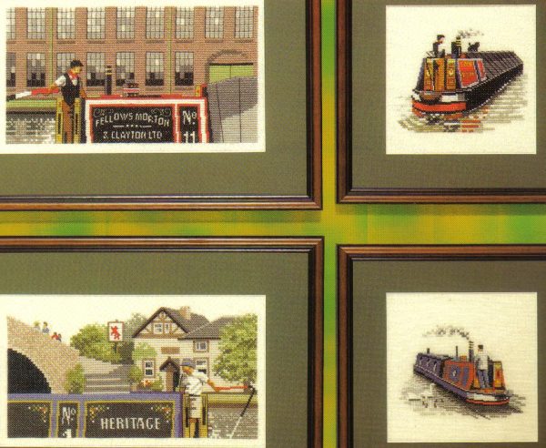 Inland Waterways Cross Stitch Chart Booklet