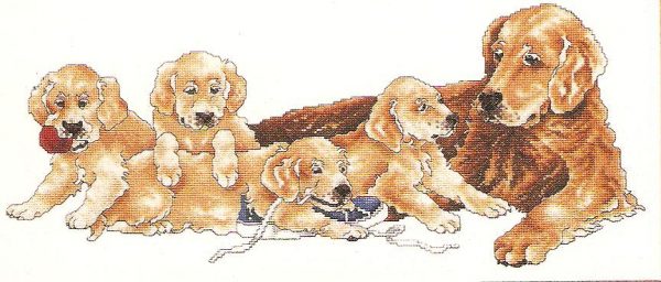 It's A Dogs Life Cross Stitch Chart - 9 Designs - Image 2