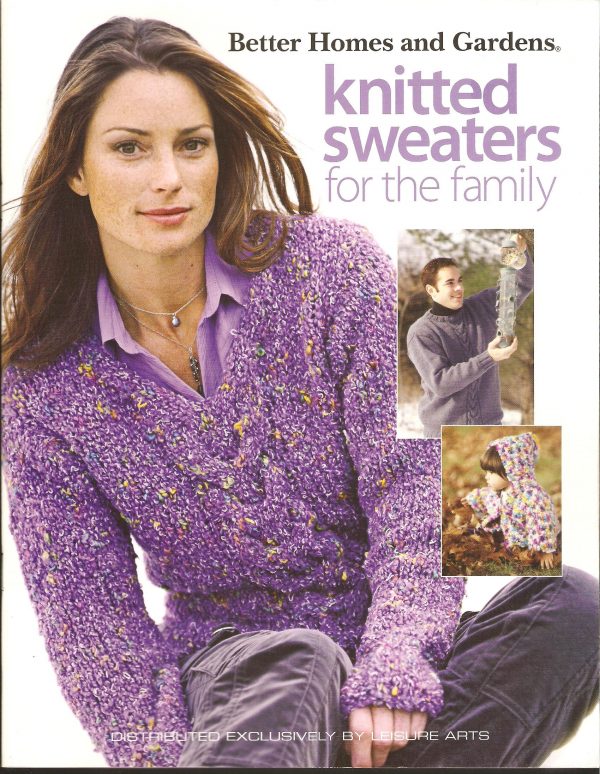 Knitted Sweaters For The Family Knitting Pattern Booklet