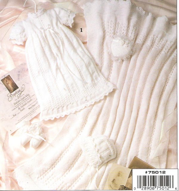 Baby Layettes To Knit And Crochet Pattern Booklet - Image 2