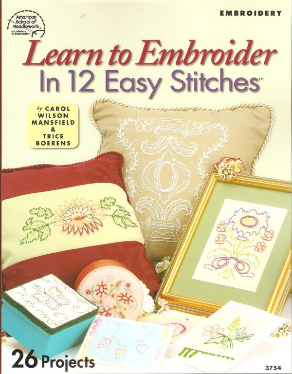 Learn To Embroider In 12 Easy Stitches