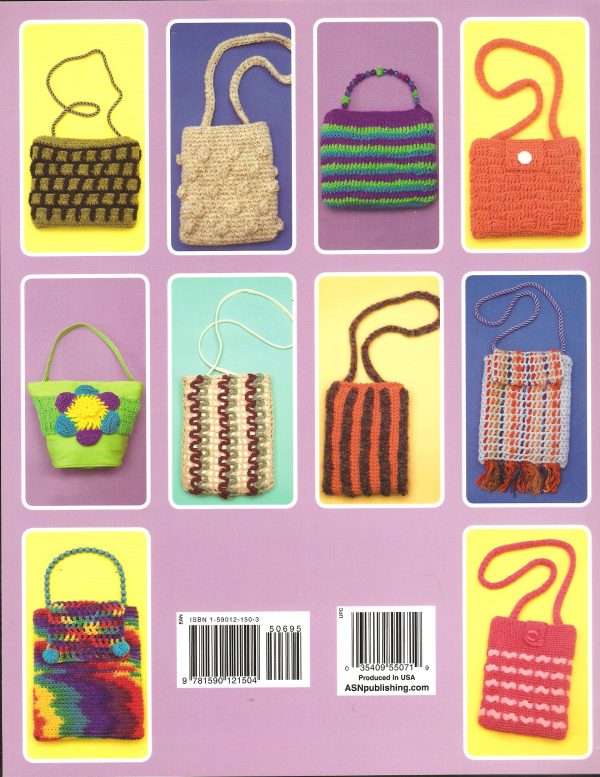 Love That Bag! Crochet Pattern Booklet-15 Designs - Image 2