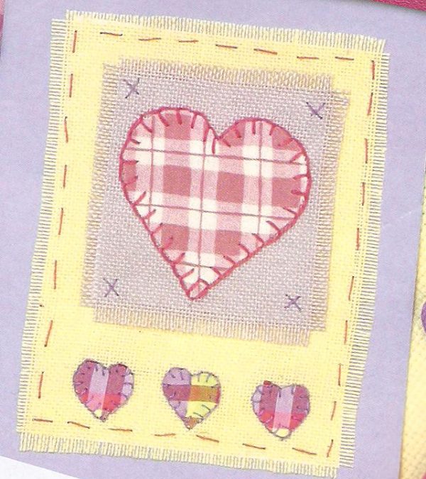 Love You Applique Card Kit