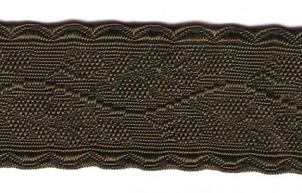 Black British Army Oak Leaf Lace - Ceremonial Uniform - Image 2