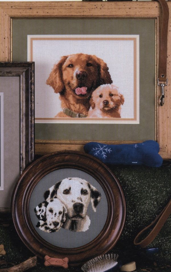 Moms and Pups II Cross Stitch Chart - Cross My Heart - Image 3