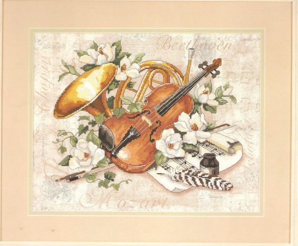 Musical Interlude No Count Cross Stitch Kit