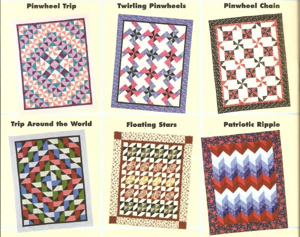 One-Patch Triangle Quilts Pattern Book-12 Designs With 1 Patch - Image 2