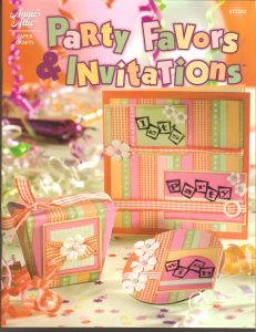 Party Favors & Invitations Paper Crafting Booklet