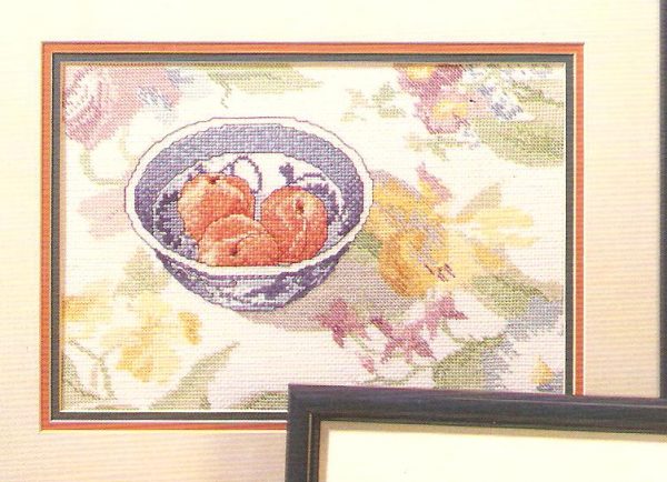 Peaches & Plums Cross Stitch Chart - 2 Designs - Image 2