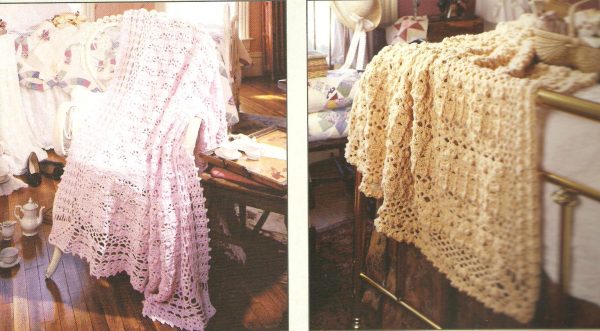 Plush & Pretty Afghans Crochet Patterns-7 Designs - Image 3