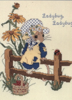 Priscilla's Mouse Tales Cross Stitch Chart - 12 Whimsical Design - Image 3