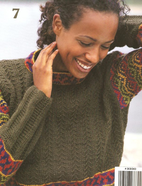 Pullovers for Her Knitting Pattern - Leisure Arts - Image 2