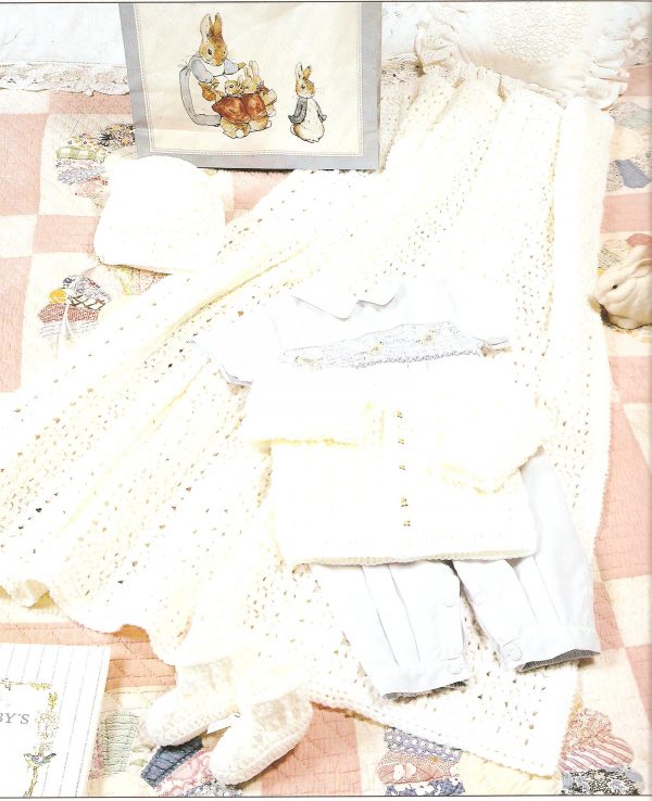 Layettes For Baby Crochet Pattern - 4 Designs - Image 2