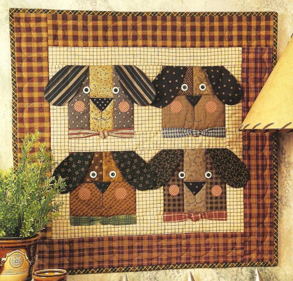 Quilted Furry Friends Quilting Pattern Book - Image 2