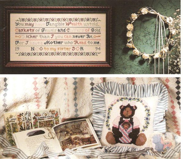 Reading Sampler Cross Stitch Chart