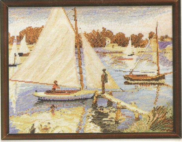 Regatta Cross Stitch Chart - Janlynn