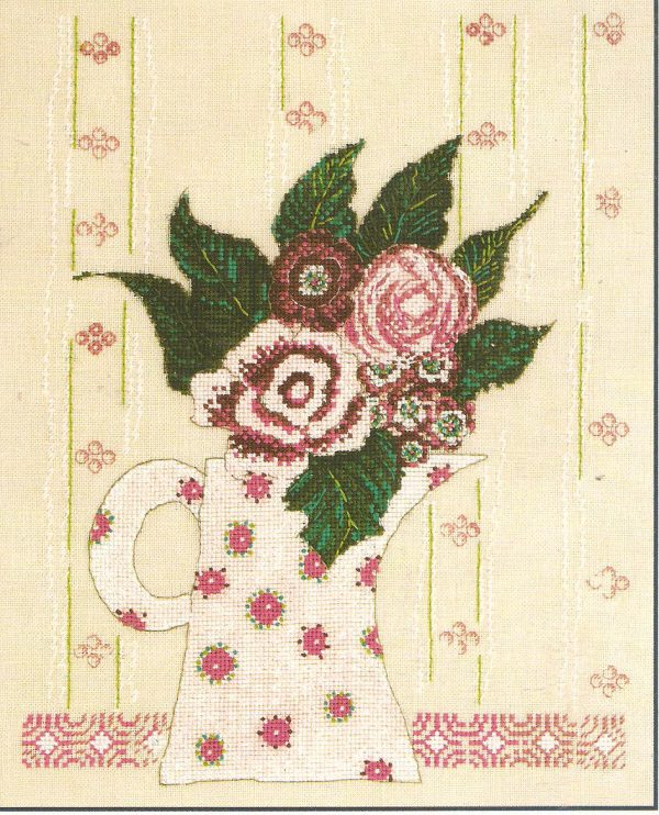 Roses Bouquet Counted Cross Stitch Kit - DECO Range by DMC