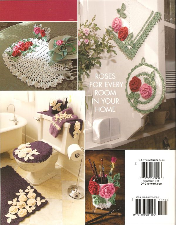 Roses Through The Home Crochet Pattern Booklet - Image 2