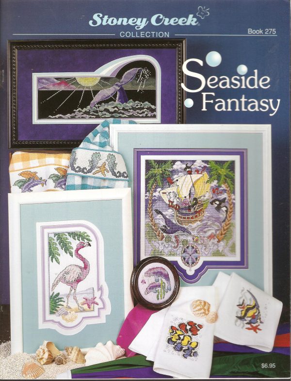 Seaside Fantasy Cross Stitch Chart - 11 Designs