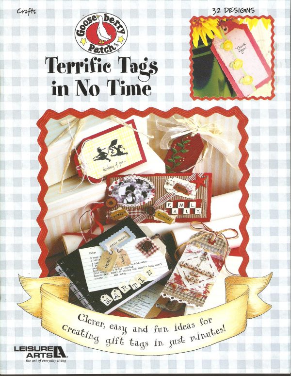 Terrific Tags In No Time Crafting Booklet - 32 Designs