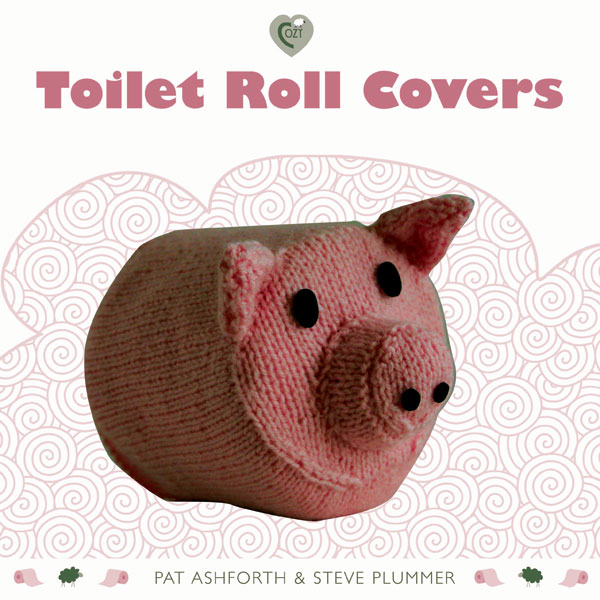 Toilet Roll Covers Knitting/Crochet Pattern Book - 30 Designs