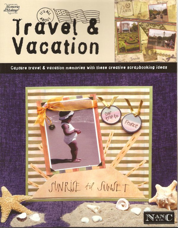 Travel & Vacation Scrapbooking Ideas & Project Booklet