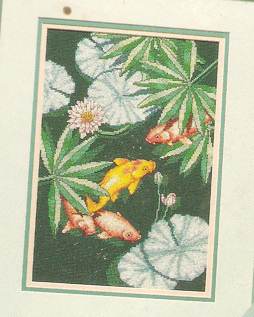 Tropical Pools (Koi Carp) Cross Stitch Chart - Paul Brent (2 Des - Image 2