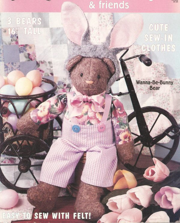 Wanna-Be-Bunny & Friends Sewing Pattern - 3 Designs