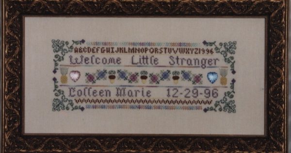 Welcome Little Stanger Cross Stitch Chart