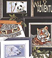 Wild Adventures Cross Stitch Chart - 8 Animal Designs - Image 3